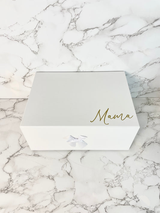 Personalisierte Geschenkbox, Geschenk Mama, Muttertagsgeschenk