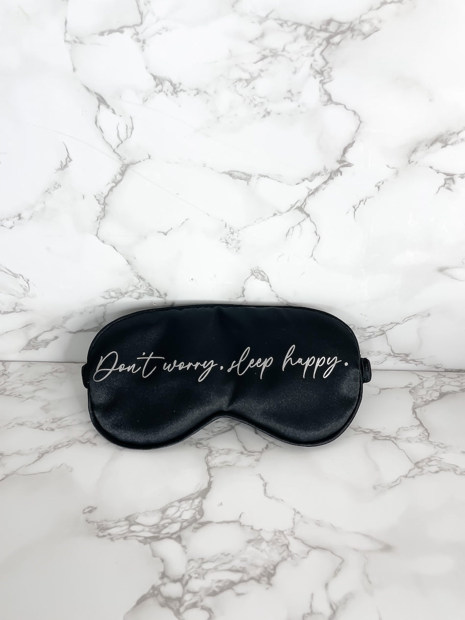 Personalisierte Schlafmaske, Geschenk für Mann