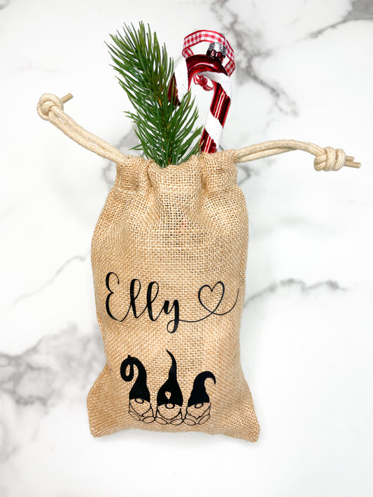 Nikolaussäckchen mit Namen personalisierbar I Nikolaussack