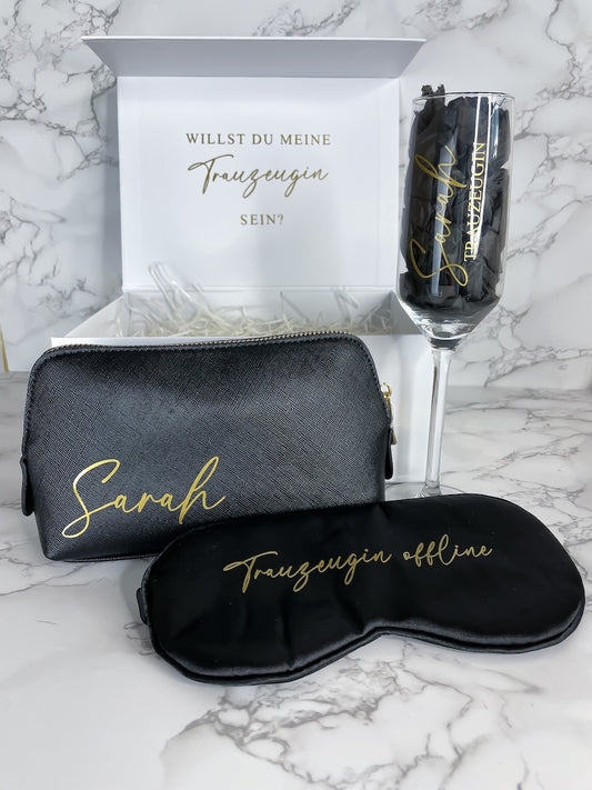 Personalisierte Geschenkbox für die Trauzeugin