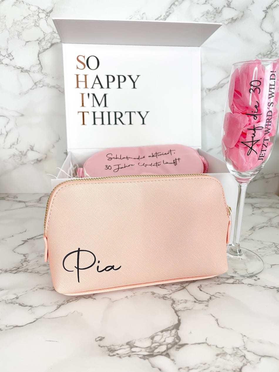 Perfekte Geschenkidee zum 30. Geburtstag – Personalisierte Geschenkbox