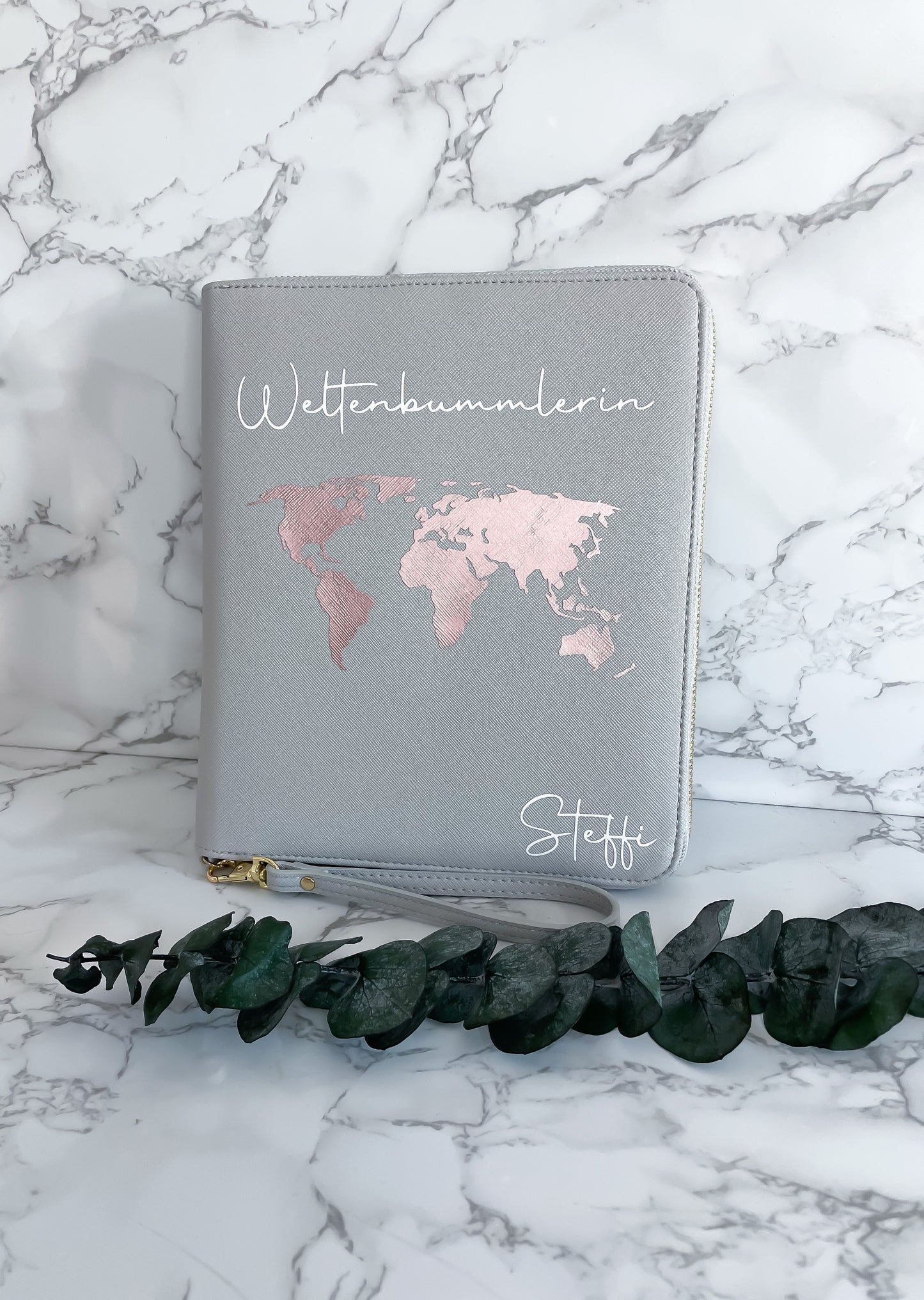 Personalisierter Premium Organizer / Reiseetui / Reiseunterlagen