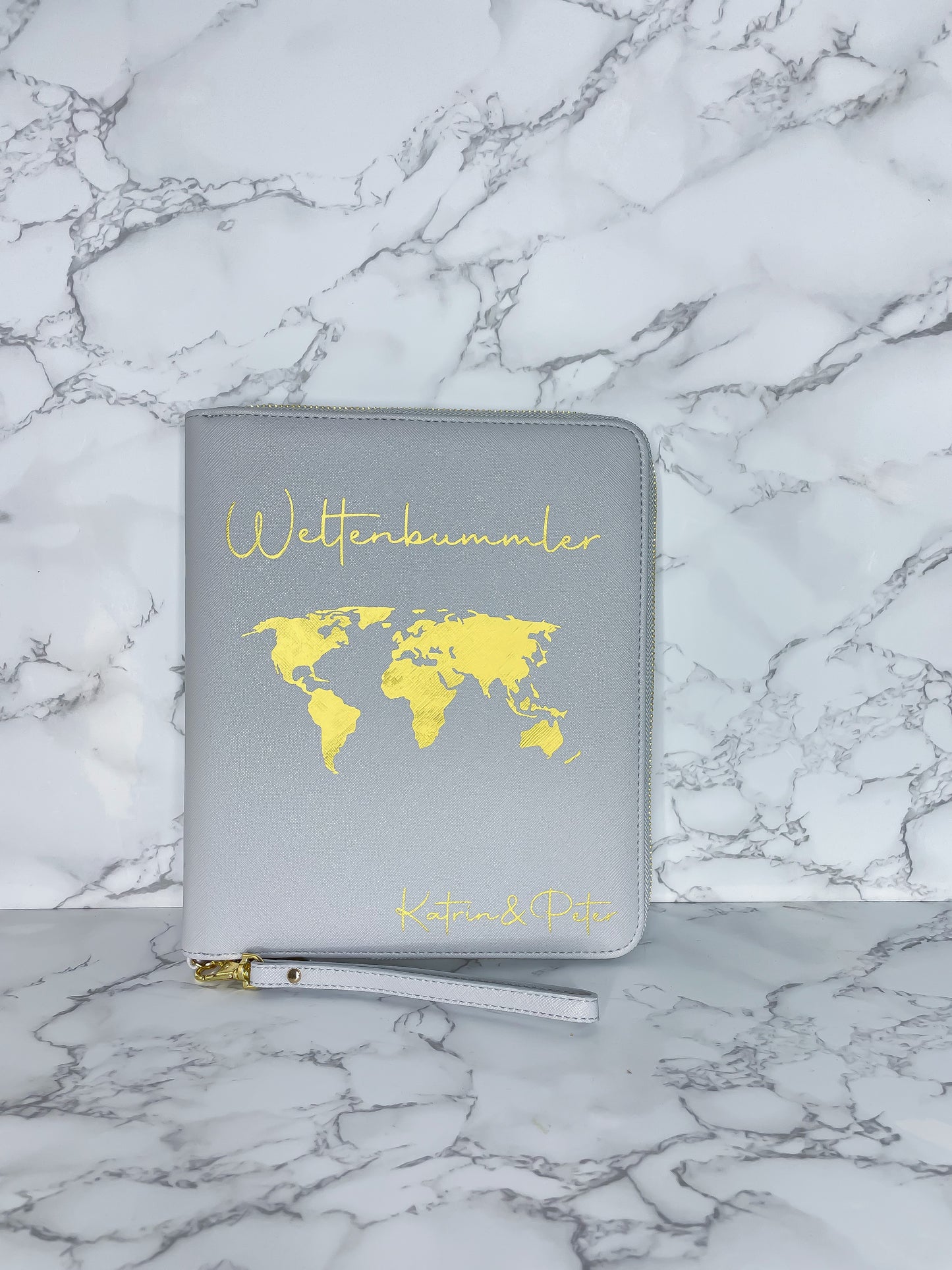 Personalisierter Premium Organizer / Reiseetui / Reiseunterlagen