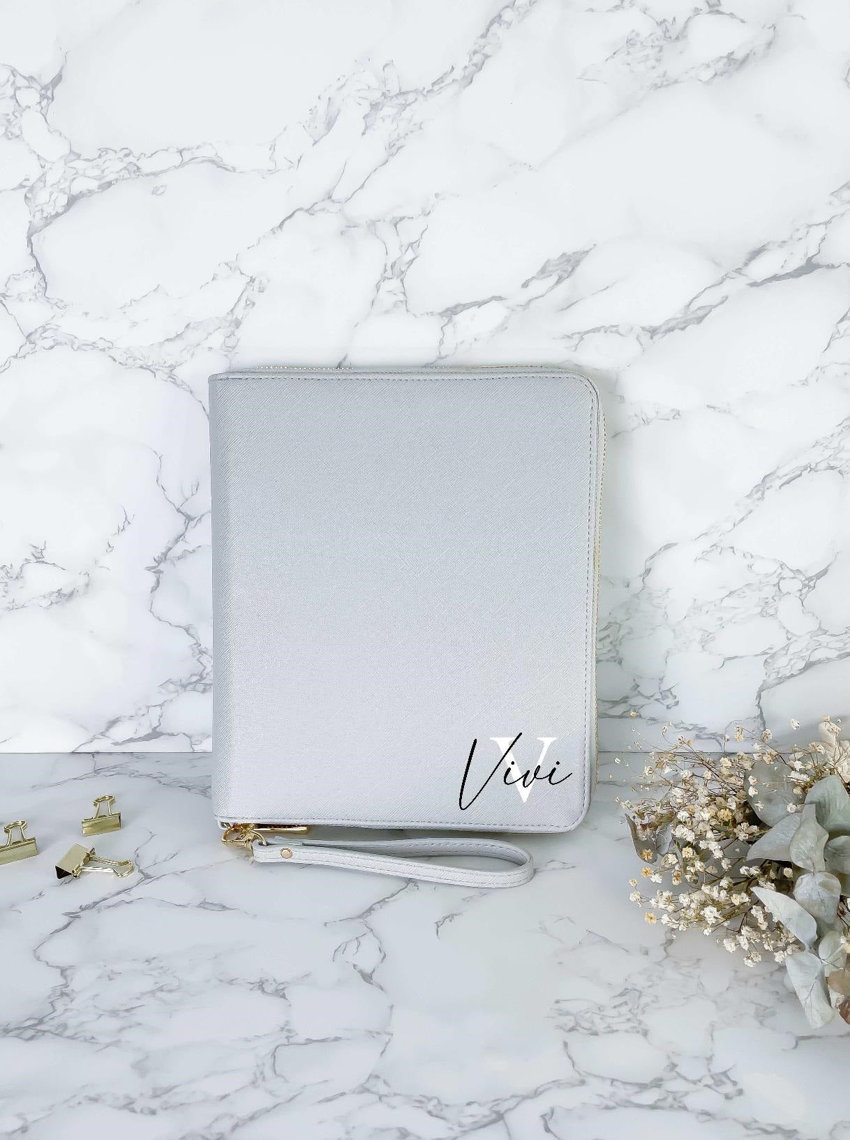 Personalisierter Premium Organizer / Reiseetui / Reiseunterlagen mit Namen