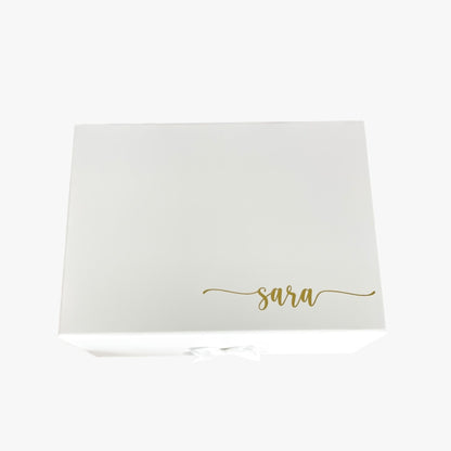 Trauzeugin Geschenkbox zum Selbstbefüllen – personalisiert und unbefüllt 