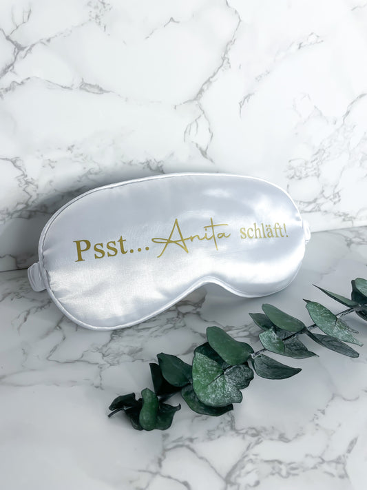 Personalisierte Schlafmasken - Eine tolle Geschenkidee für deine Liebsten