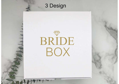 BRIDE TO BE BOX I Personalisierte Geschenkbox für die Braut zum selber befüllen