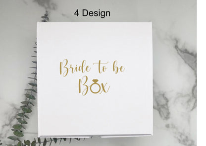 BRIDE TO BE BOX I Personalisierte Geschenkbox für die Braut zum selber befüllen