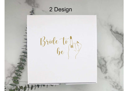 BRIDE TO BE BOX I Personalisierte Geschenkbox für die Braut zum selber befüllen